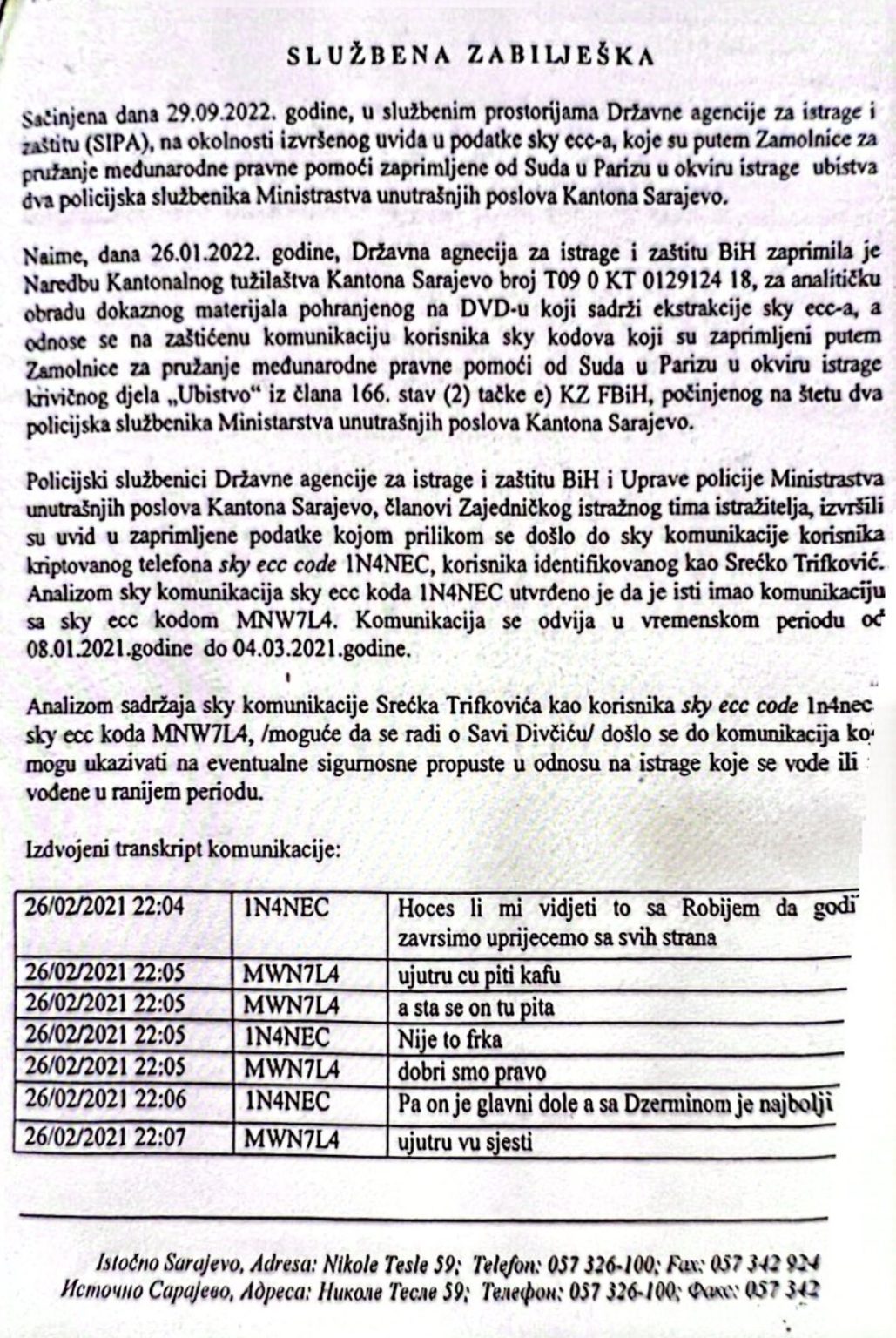 Sve laži lažnog zviždača: Džermin Pašić u 14. minuti intervjua: Sporne zabilješke sam zalijepio u TCMS; Džermin Pašić sedam minuta kasnije: Zabilješke nisam unio u TCMS!