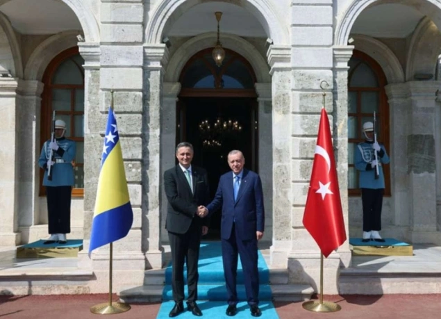 Bećirović danas u Istanbulu s predsjednikom Republike Turske Erdoganom Bećirović danas u Istanbulu s predsjednikom Republike Turske Erdoganom