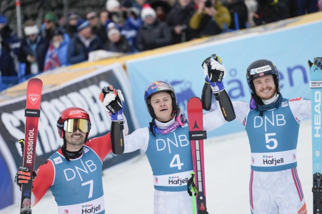 Braathen slavio u Hafjellu i osvojio Mali kristalni globus u veleslalomu Braathen slavio u Hafjellu i osvojio Mali kristalni globus u veleslalomu