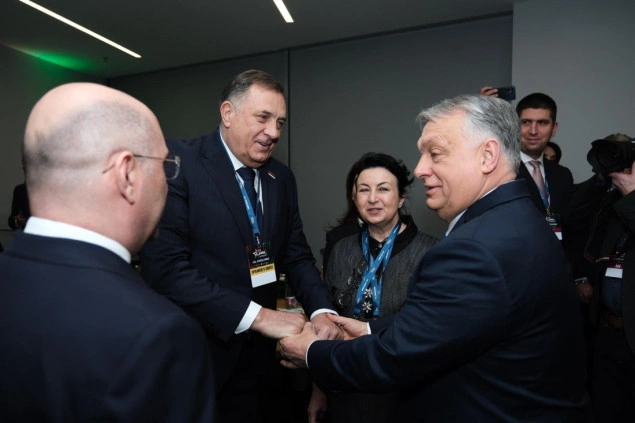 Uoči Konferencije konzervativne političke akcije: Dodik u Budimpešti s Orbanom Uoči Konferencije konzervativne političke akcije: Dodik u Budimpešti s Orbanom