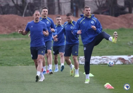 Pripreme za Vels: Zmajevi trenirali u Butmiru