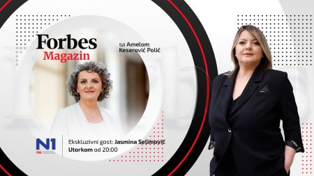 Ekskluzivno: Guvernerka CBBiH Jasmina Selimović za Forbes Magazin o inflaciji, Moneyvalu, SEPA-i, zlatu i sigurnosti KM – večeras u 20 sati na N1