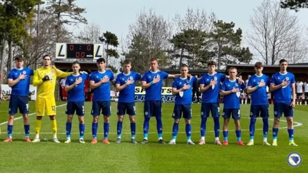 Bh. juniori minimalno poraženi od Njemačke