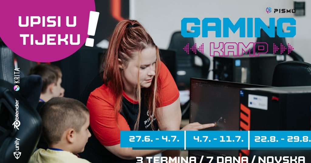 Otvorene prijave za Ljetni gaming kamp u Novskoj