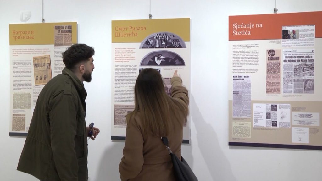 Izložba o životu i stvaralaštvu Rizaha Štetića, prvog akademski obrazovanog slikara iz Brčkog