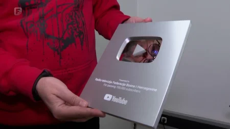 RTVFBiH dobio Silver Play Button: Priznanje za povjerenje publike na YouTubeu