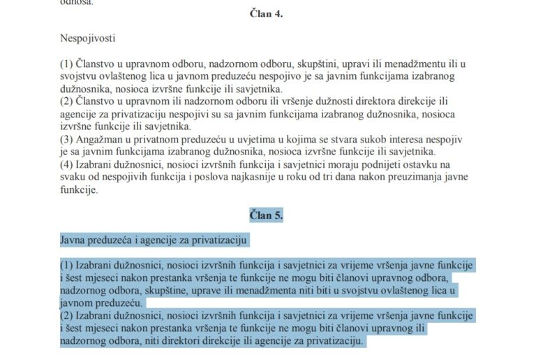 Ured za zakonodavstvo FBiH tvrdi: Dino Selimović nije u sukobu interesa jer „vršioci dužnosti ne moraju ispunjavati sve uslove za funkciju?!