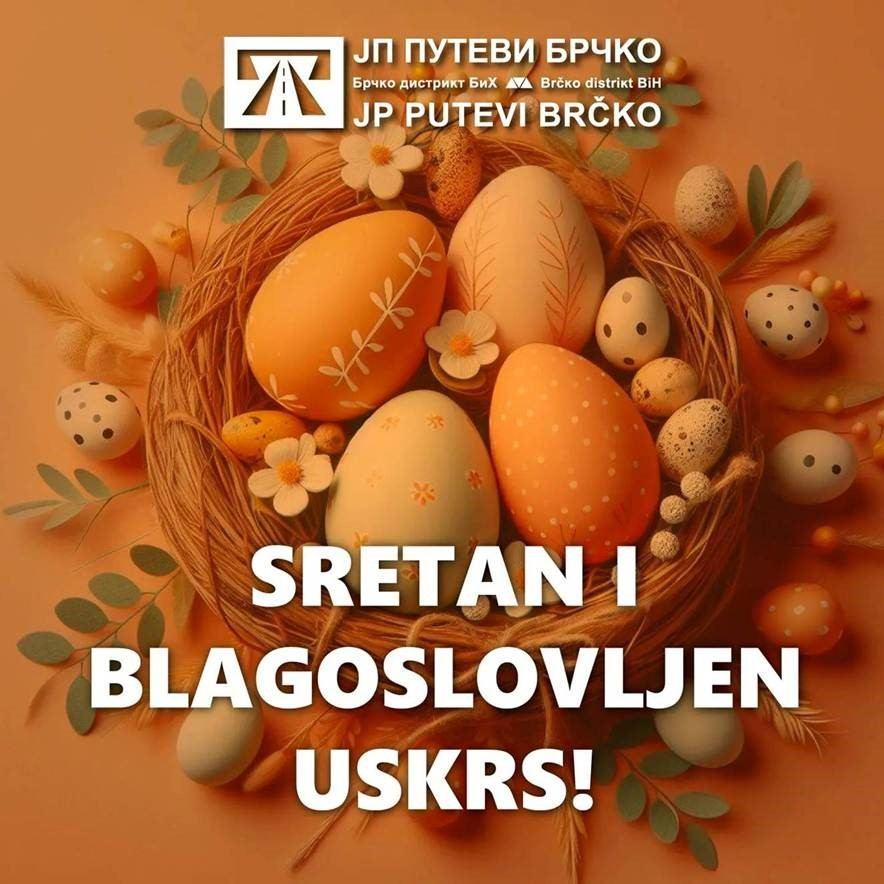 JP PUTEVI BRČKO: Svim pripadnicima katoličke vjeroispovjesti upućujemo iskrene čestitke povodom n…