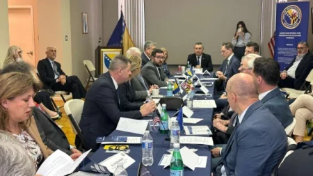 Dizdar učestvovao na Okruglom stolu Institucionalni  i ekonomski putevi za angažman SAD-a i BiH