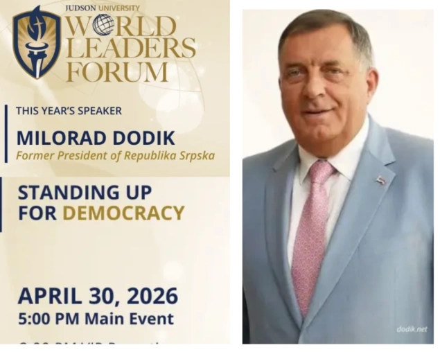 Dodik dobija nagradu za odbranu demokratije Dodik dobija nagradu za odbranu demokratije
