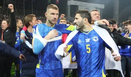 Džeko i Kolašinac ponovo na Svjetskom prvenstvu Džeko i Kolašinac ponovo na Svjetskom prvenstvu