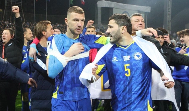 Džeko i Kolašinac ponovo na Svjetskom prvenstvu Džeko i Kolašinac ponovo na Svjetskom prvenstvu