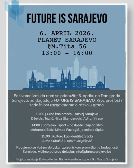 „Futura is Sarajevo 6. aprila u „Planet Sarajevo