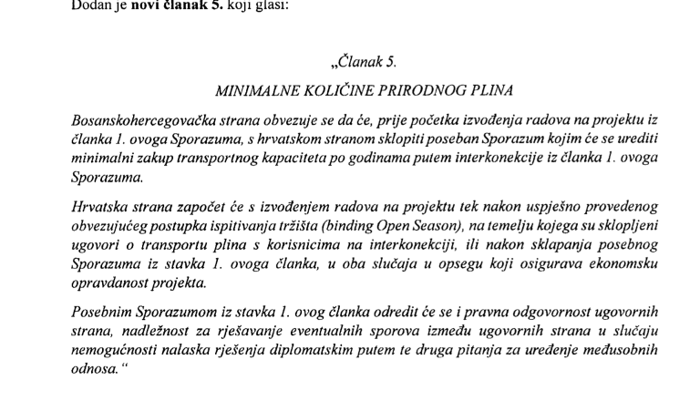 Objavljujemo izvještaj komisije i novi Sporazum o Južnoj interkonekciji: Hrvatska će početi graditi plinovod tek nakon što ispita tržište