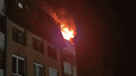 Požar u sarajevskom naselju Dobrinja: Uzrok još nepoznat