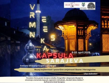 Jedinstven kulturni projekt Vremenska kapsula Sarajeva za Dan grada Sarajeva