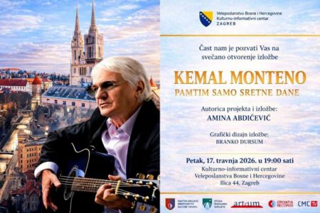 Izložba o Kemalu Montenu gostuje u Zagrebu, gradu s kojim je djelio duboke i iskrene veze