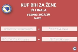 Obavljen žrijeb polufinala Kupa BiH za žene i polufinala Omladinskog Kupa