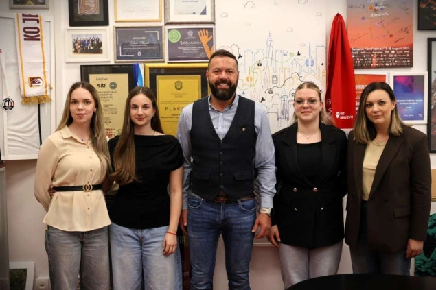 Magoda upriličio prijem za osvajačice Premijer lige Bosne i Hercegovine u ženskom stonom tenisu