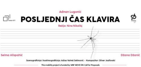Praizvedba predstave Posljednji čas klavira ovog petka u Teatru 071