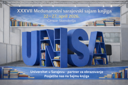 UNSA na XXXVII Međunarodnom sarajevskom sajmu knjiga – Bogat program sa više od 40 aktivnosti