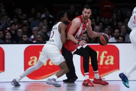 Nikola Milutinov MVP prvih utakmica play-offa Evrolige