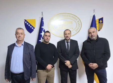 Predstavnici SRSBiH s premijerom BPK-a o organizaciji Jadransko-podunavskog kupa