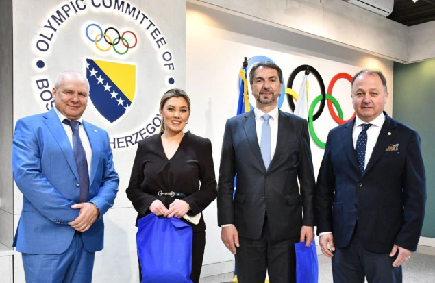 Predsjedatelj Zastupničkog doma PS BiH Marinko Čavara u radnoj posjeti OO BiH