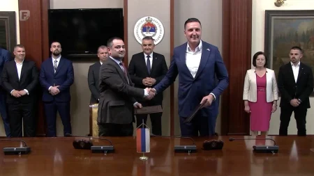 Potpisan ugovor od 1,29 milijardi KM za gasovod u RS-u