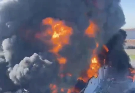 Skladište britanske naftne kompanije u Iraku pogođeno dronom