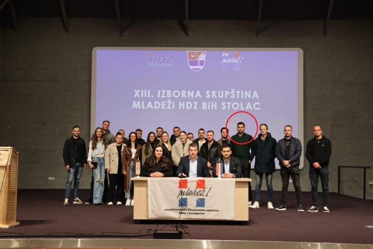 Objavljujemo snimke napada iz Stoca: Predsjednik Mladeži HDZ-a Matej Šutalo jedan je od napadača na bivšeg igrača Sarajeva Edina Pehlića