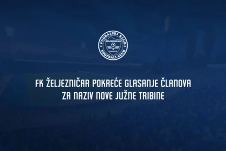 FK Željezničar pokreće glasanje članova za naziv nove Južne tribine