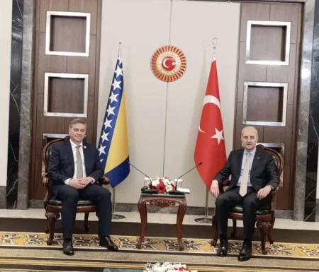 Zvizdić s predsjednikom skupštine Turske o daljnjem jačanju saradnje dviju zemalja