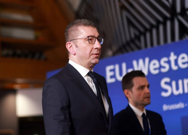 Mickoski: Sjeverna Makedonija suočena s nepravednom blokadom na putu ka EU Mickoski: Sjeverna Makedonija suočena s nepravednom blokadom na putu ka EU