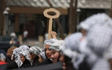Palestinci u Gazi obilježavaju Dan Nakbe – godišnjicu masovnog protjerivanja 1948.