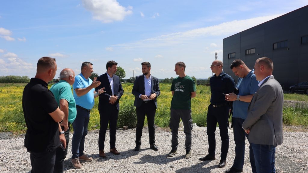 Članovi Vlade posjetili Industrijsku zonu Brka, brdo Šterac