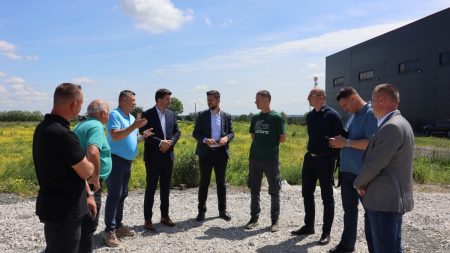 Članovi Vlade posjetili Industrijsku zonu Brka, brdo Šterac