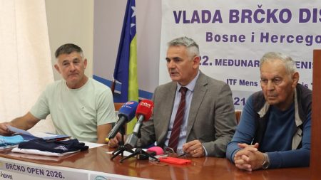 Gradonačelnik Milić najavio početak 22. Međunarodnog teniskog turnira Gradonačelnik Milić najavio početak 22. Međunarodnog teniskog turnira