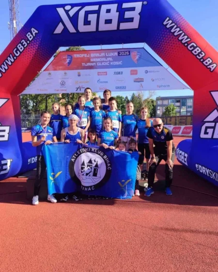 Mladi atletičari Bihaća osvojili četiri medalje na međunarodnom mitingu u Banjoj Luci