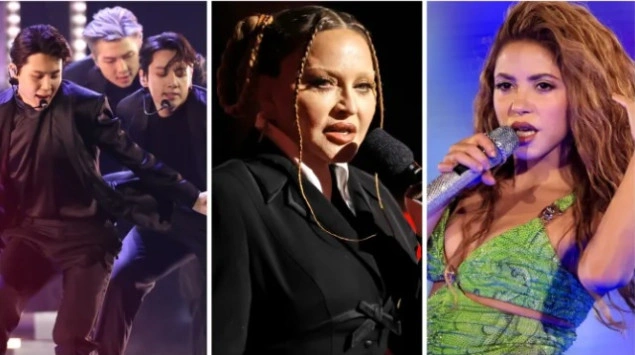 Madonna, Shakira i BTS glavne zvijezde showa na poluvremenu finala Svjetskog prvenstva Madonna, Shakira i BTS glavne zvijezde showa na poluvremenu finala Svjetskog prvenstva