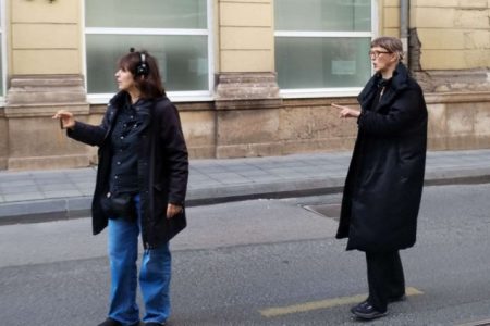 U centru Sarajeva snimaju se završne scene novog filma Jasmile Žbanić, obustavljen saobraćaj U centru Sarajeva snimaju se završne scene novog filma Jasmile Žbanić, obustavljen saobraćaj