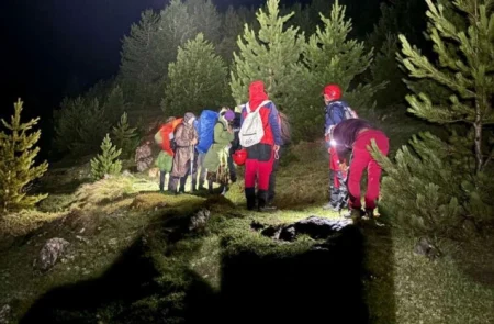 GSS Prenj spasio petero maloljetnih planinara iz Češke na Prenju