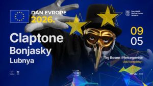 Koncert na otvorenom Garden of Youth povodom Dana Evrope odgađa se za sutra