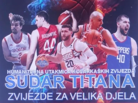 U Ljubuškom humanitarni spektakl uz nastup bivših i aktualnih NBA igrača U Ljubuškom humanitarni spektakl uz nastup bivših i aktualnih NBA igrača