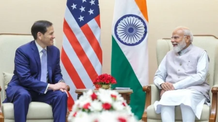Indijski premijer i šef američke diplomatije razgovarali o produbljivanju bilateralnih odnosa u New Delhiju Indijski premijer i šef američke diplomatije razgovarali o produbljivanju bilateralnih odnosa u New Delhiju