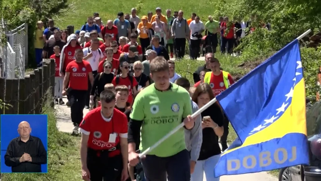 Marš mira u znak sjećanja na više od 20.000 protjeranih Bošnjaka i Hrvata Doboja