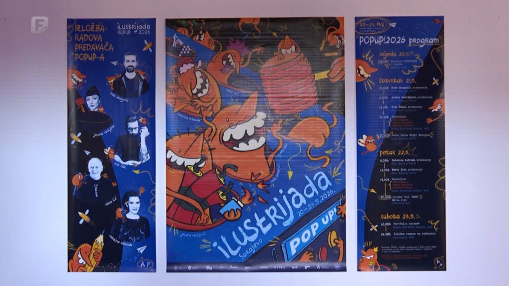 Počeo POP UP festival u Sarajevu posvećen ilustraciji i dizajnu