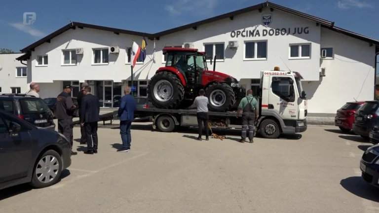 Doboj Jug dobio novu mehanizaciju za zaštitu od poplava
