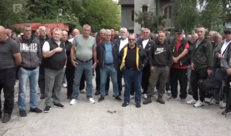 Bivši rudari RMU Zenica najavili štrajk glađu zbog neriješenog statusa 47 penzionera