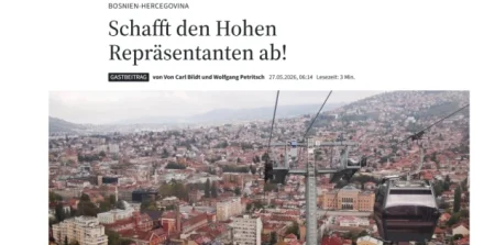 Bildt i Petritsch: Vrijeme je za kraj OHR-a i novi pristup Bosni i Hercegovini Bildt i Petritsch: Vrijeme je za kraj OHR-a i novi pristup Bosni i Hercegovini